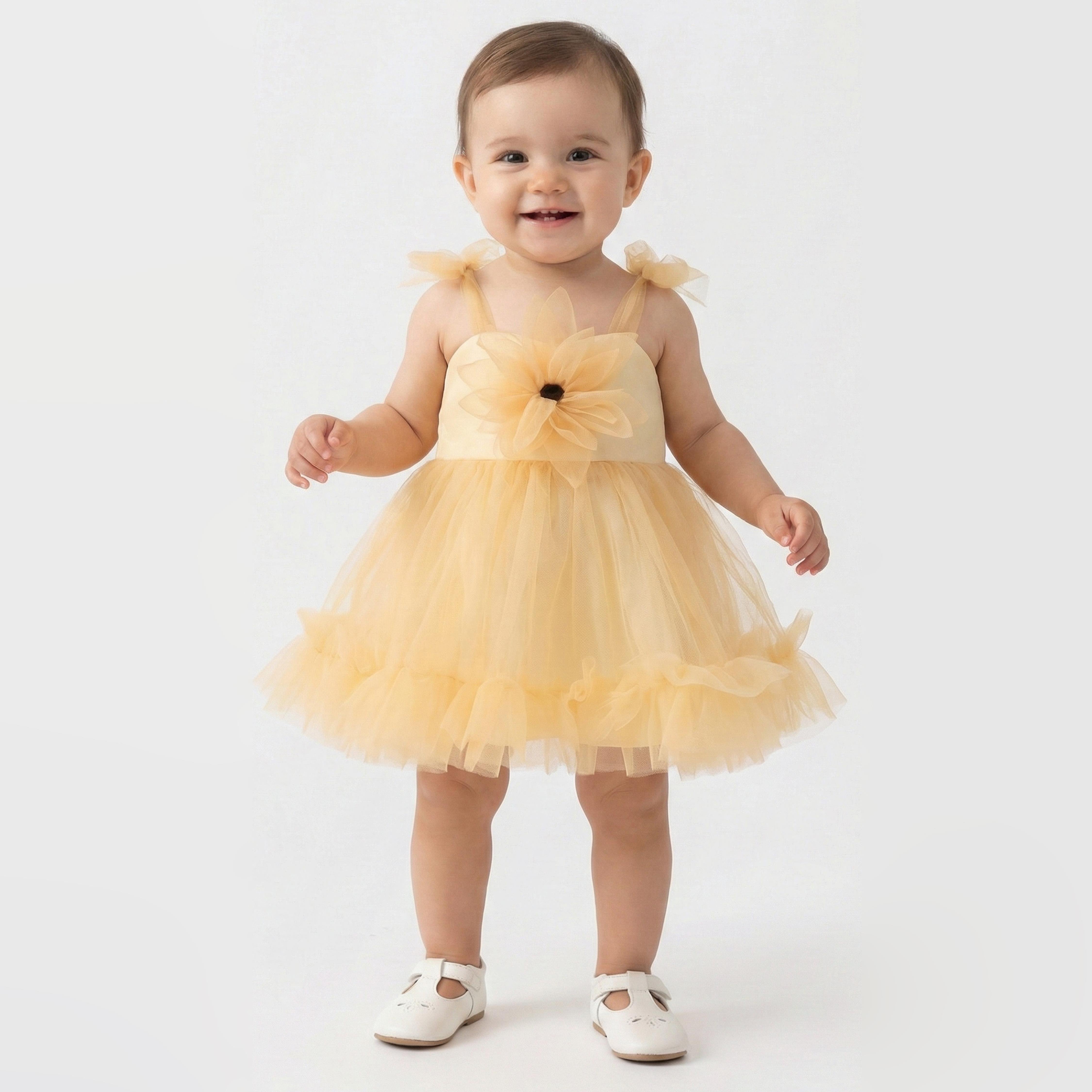 PAPATYA ABİYE ELBİSE 6-24 AY